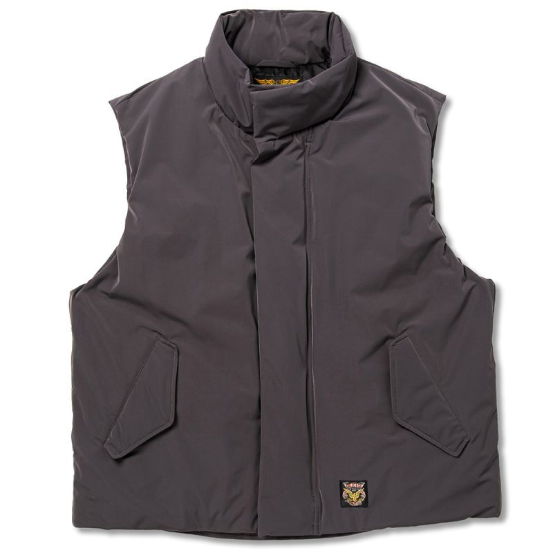 CALEE P/T Utility padded waist coat (Gray) CL-22AW058 公式通販