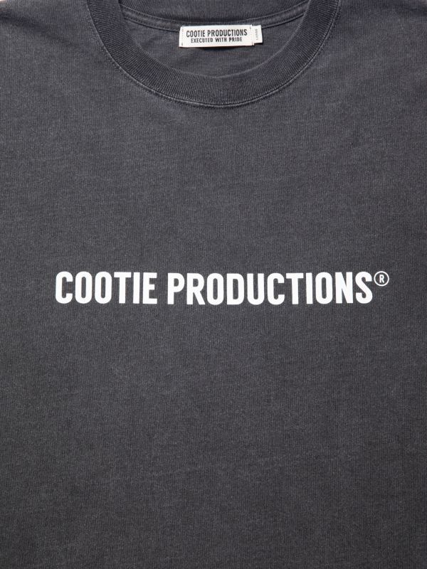 COOTIE Pigment Dyed S/S Tee (Black) CTE-22A304 公式通販