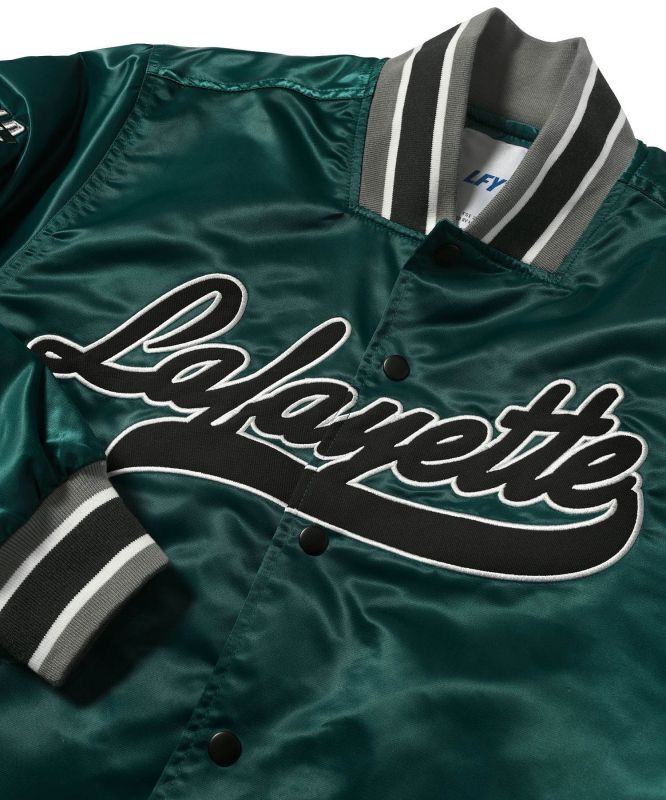 LFYT WORLD CHAMPS SATIN VARSITY JACKET (GREEN) LA221008 公式通販