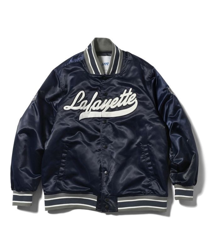 LFYT WORLD CHAMPS SATIN VARSITY JACKET (NAVY) LA221008 公式通販