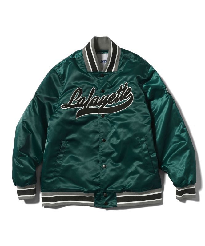 LFYT WORLD CHAMPS SATIN VARSITY JACKET (GREEN) LA221008 公式通販