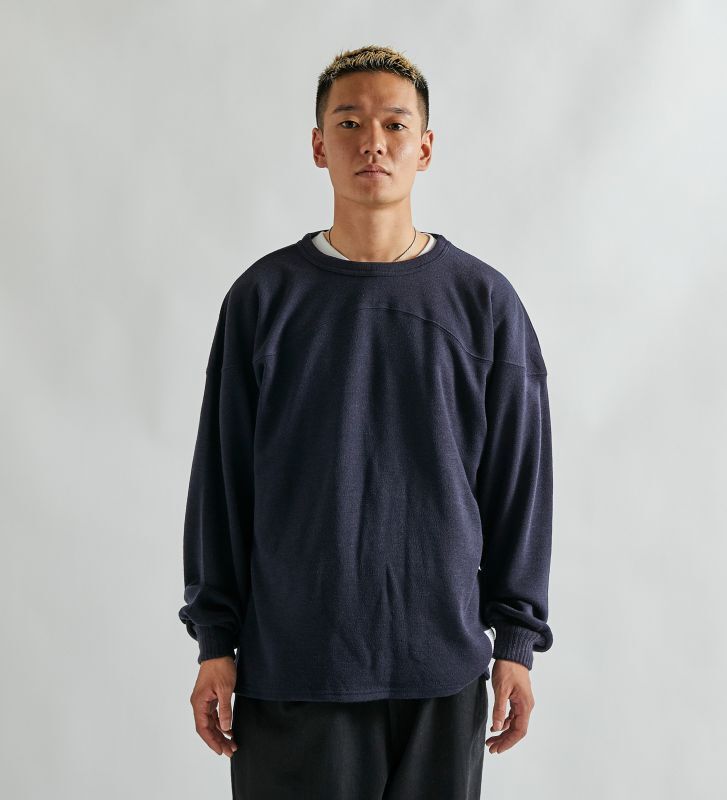 APPLEBUM L/S Knit Saw (Navy) 2220103 公式通販