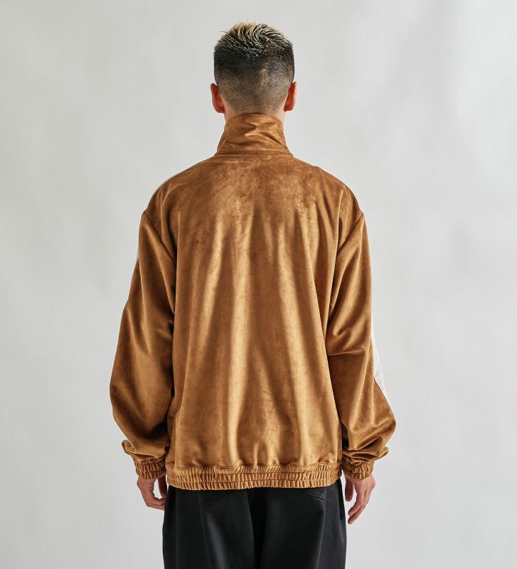 APPLEBUM Synthetic Suede Track Jacket (L.Brown) 2220109 公式通販