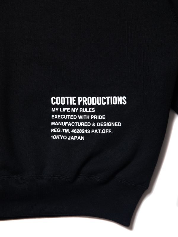 COOTIE Heavy Oz Sweat Crew (Black) CTE-22A314 公式通販