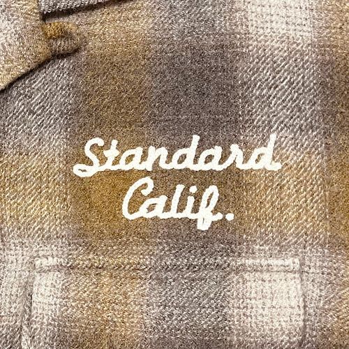 STANDARD CALIFORNIA SD Wool Check Shirt (Brown) SHOLB240 公式通販