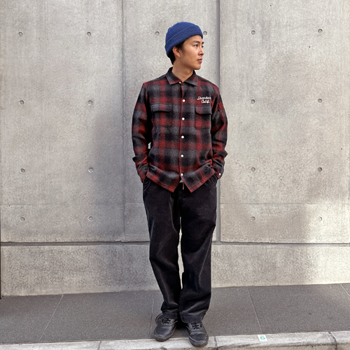 STANDARD CALIFORNIA SD Wool Check Shirt (Red) SHOLB240 公式通販