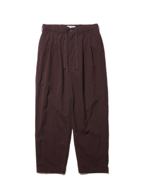 COOTIE Wool Gabardine 2 Tuck Easy Pants (Brown) CTE-22A101 公式通販