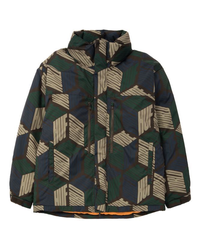 Huf STANDARD PUFFER JACKET II - ダウンジャケット