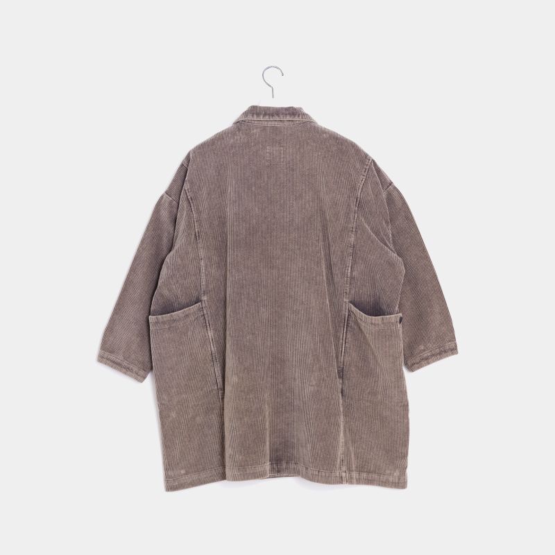 APPLEBUM Corduroy Double Coat (Powder Bleach) (Gray) 2220610 公式通販