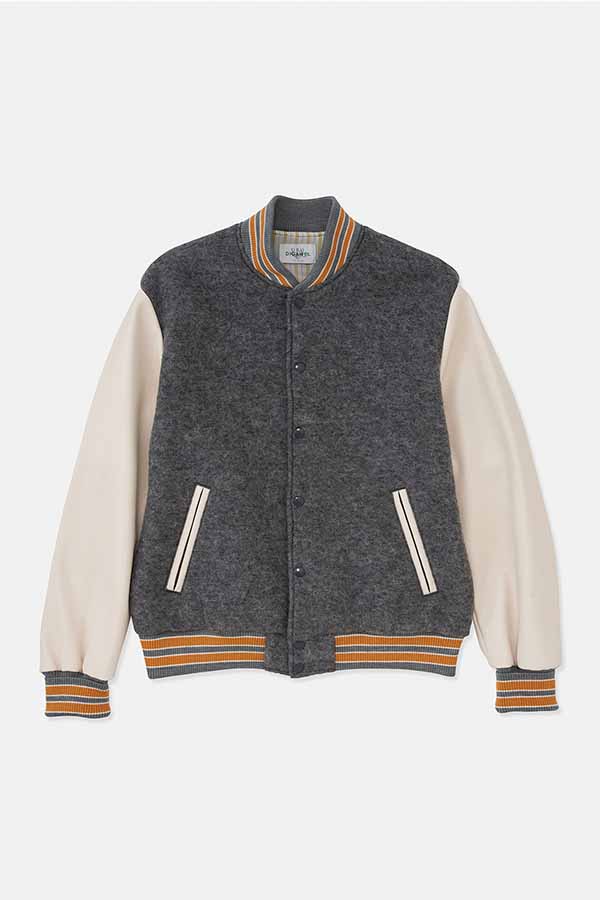 DIGAWEL Varsity Jacket( URU TOKYO×DIGAWEL ) (Gray) DWWA049 公式通販