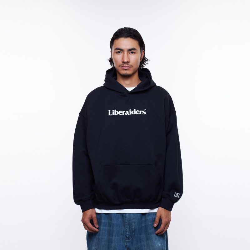 窪塚着 liberaiders og logo hoodie リベレイダース