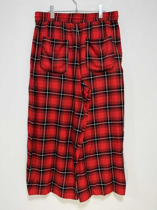 KIDILL WIDE ZIP PANTS (RED CHECK) KL712 公式通販