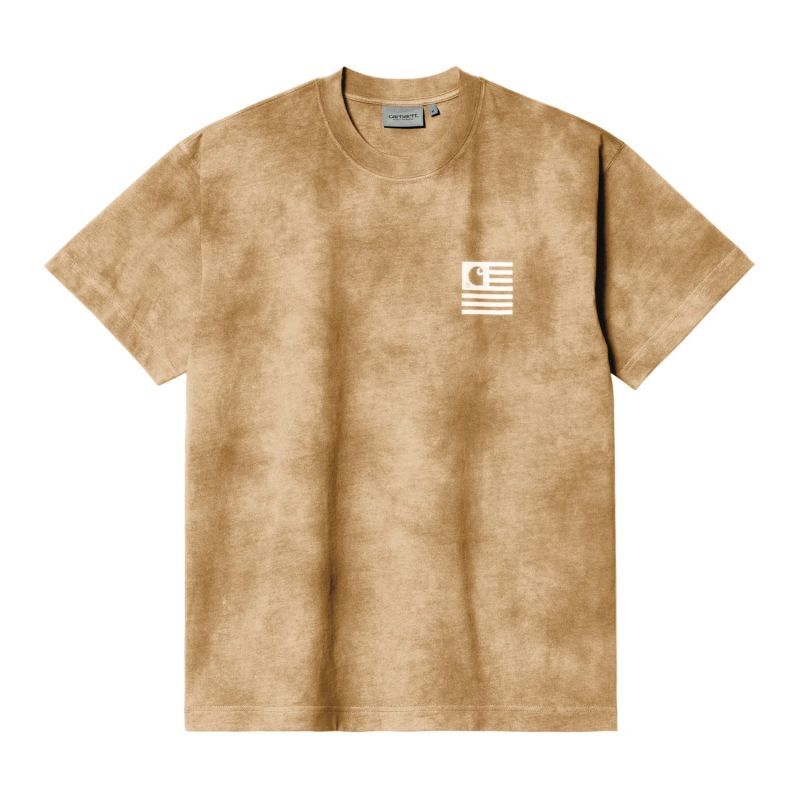 CARHARTT WIP S/S CHROMO T-SHIRT (Dusty H Brown Chromo) I031379