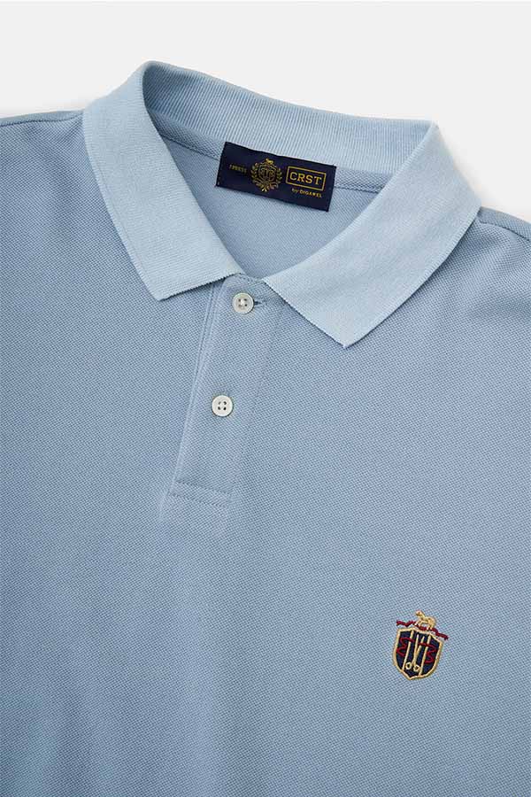 DIGAWEL CRST Polo Shirts (Sax Blue) KHOASS0091 公式通販