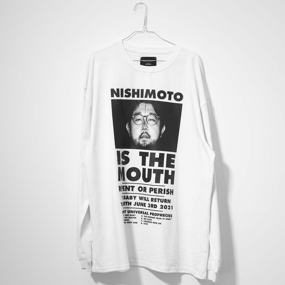 NISHIMOTO IS THE MOUTH CLASSIC L/S TEE (WHITE) NIM-L12C 公式通販