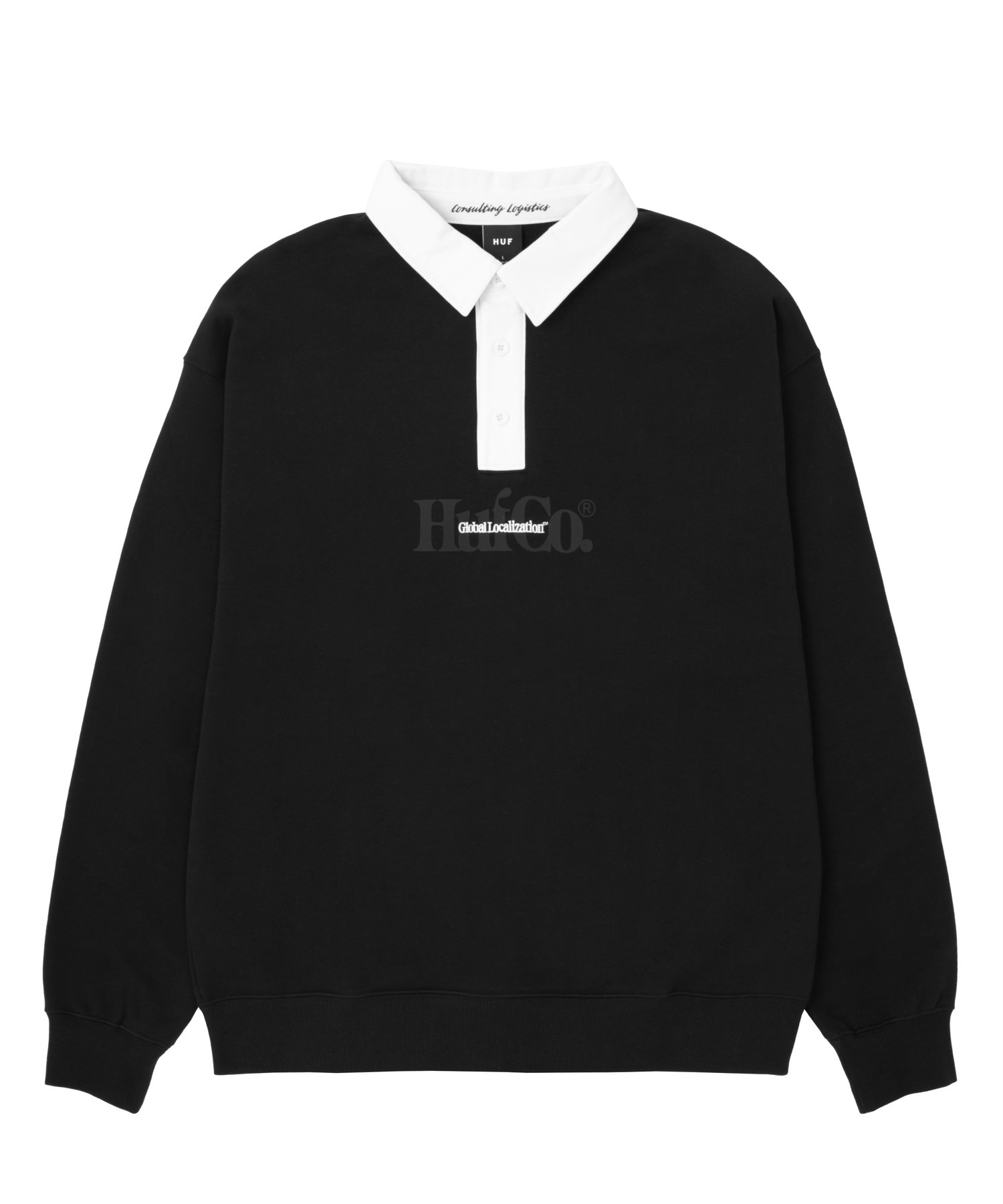 HUF HUF CO POLO FLEECE (BLACK) FL80049HO22 公式通販