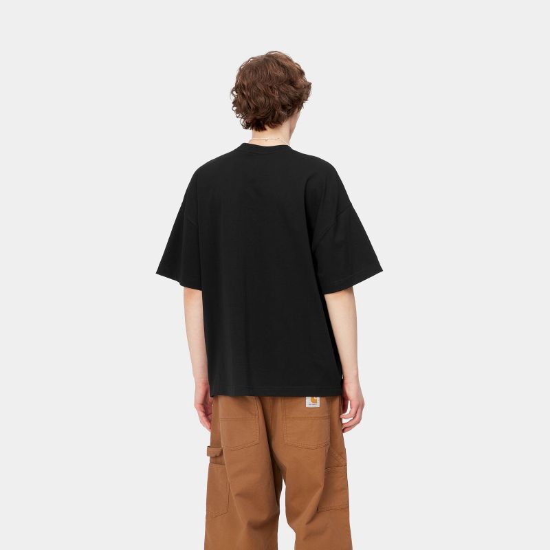 CARHARTT WIP S/S LINK SCRIPT T-SHIRT (Black / White) I031373 公式通販