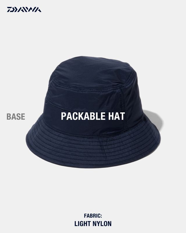 DAIWA LIFESTYLE PACKABLE BUCKET HAT (NAVY) DC-079-6023EX 公式通販