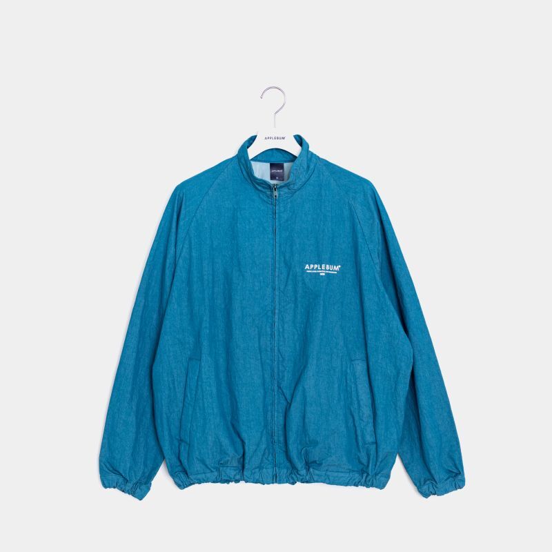 APPLEBUM Dyed Cotton Nylon Track Jacket (Blue Green) 2310602 公式通販