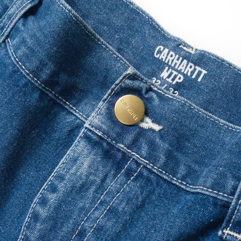CARHARTT WIP SIMPLE PANT (Blue stone washed) I022947 公式通販