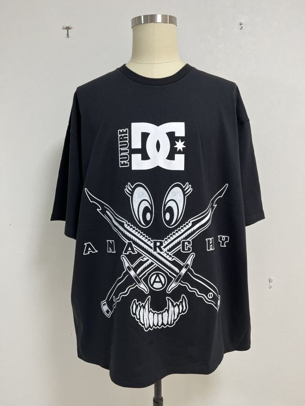 KIDILL SHORT SLEEVE WIDE TEE COLLAB WITH DC SHOES ANARCHY (BLACK) KL762 公式通販