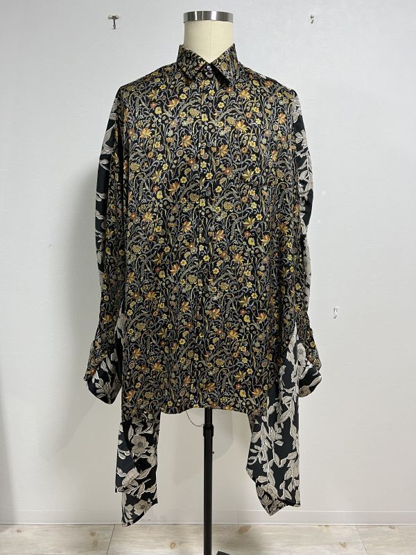 KIDILL TWO WAY SHIRT (BLACK FLORAL) KL742 公式通販