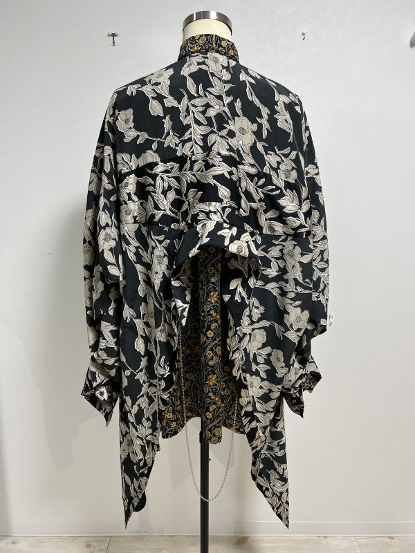 KIDILL TWO WAY SHIRT (BLACK FLORAL) KL742 公式通販