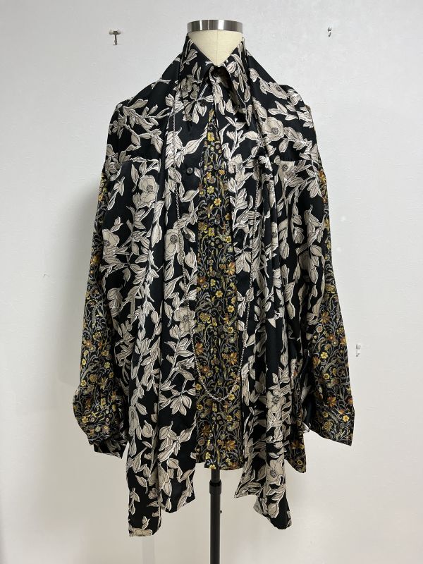 KIDILL TWO WAY SHIRT (BLACK FLORAL) KL742 公式通販