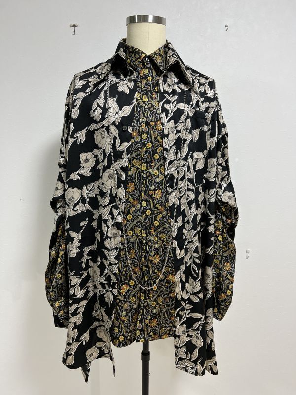 KIDILL TWO WAY SHIRT (BLACK FLORAL) KL742 公式通販