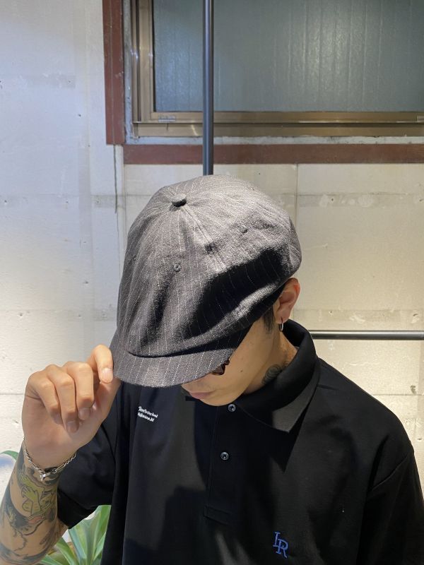 新品H.W.DOG&CO STRIPE NP CAP キャスケット 38-