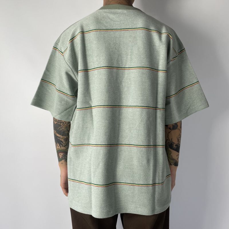 RADIALL EL CAMINO-CREW NECK T-SHIRT S/S (Sage Green) RAD-23SS