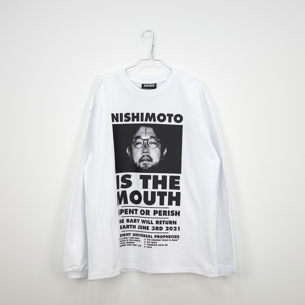 NISHIMOTO IS THE MOUTH CLASSIC L/S TEE (WHITE) NIM-L12CAW 公式通販