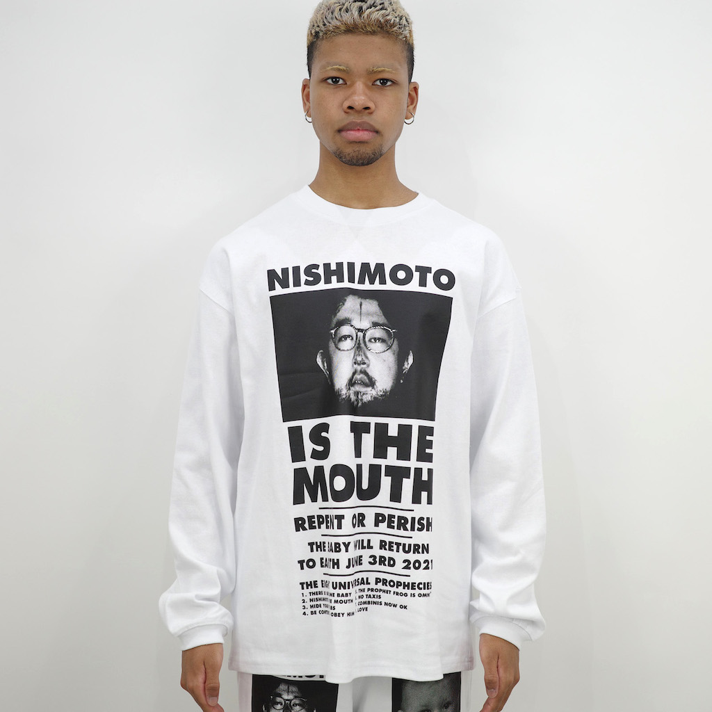 NISHIMOTO IS THE MOUTH CLASSIC L/S TEE (WHITE) NIM-L12CAW 公式通販