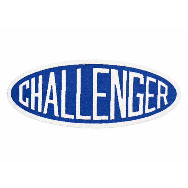 CHALLENGER OVAL LOGO MAT (BLUE) CLG-AC 023-041 公式通販