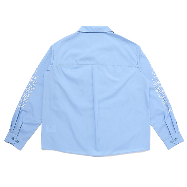 CHALLENGER L/S FIRE WORK SHIRT (SAX BLUE) CLG-SH 023-007 公式通販