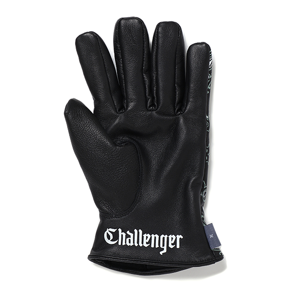 L黒【CHALLENGER】BANDANA GLOVE／新品タグ付／送料込 チャレンジャー ...