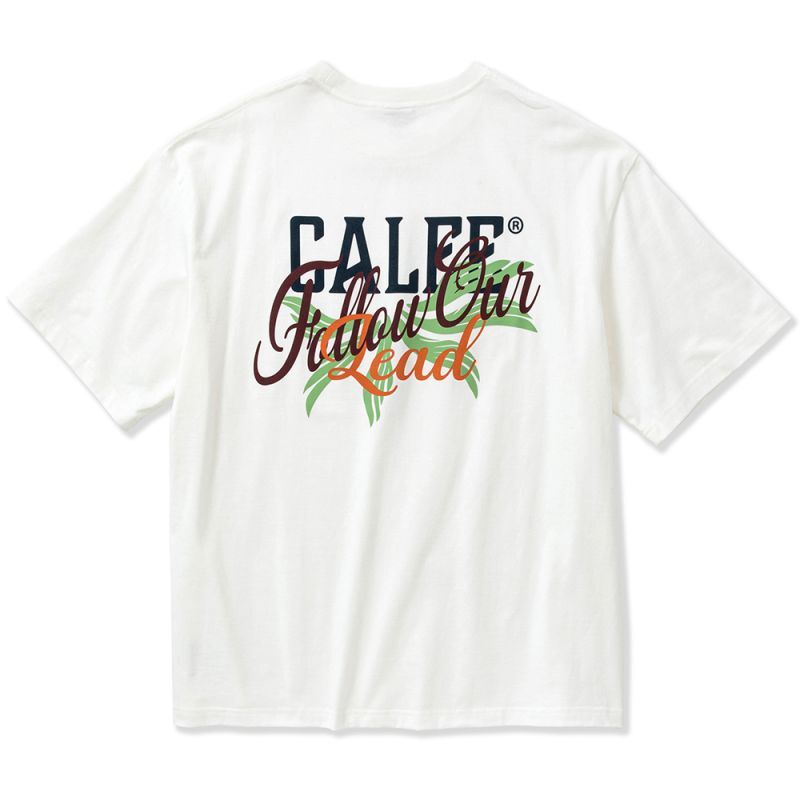 CALEE Drop shoulder CALEE FOL logo t-shirt (White) CL-23SS070 公式通販