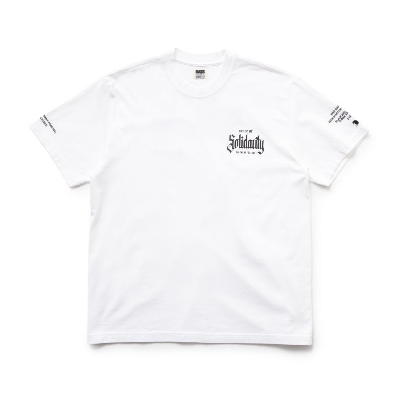 RATS SOLIDARITY TEE (WHITE) 23'RT-0502 公式通販