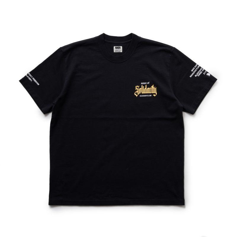 RATS SOLIDARITY TEE (BLACK) 23'RT-0502 公式通販