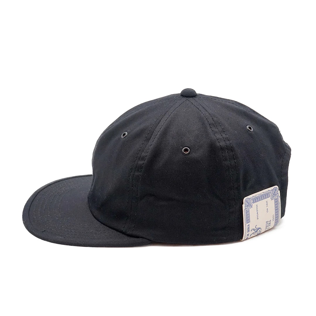 THE H.W.DOG&CO. PLAIN 6P CAP (BLACK) D-00754 公式通販