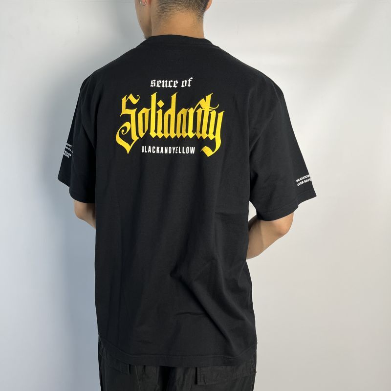 RATS SOLIDARITY TEE (BLACK) 23'RT-0502 公式通販