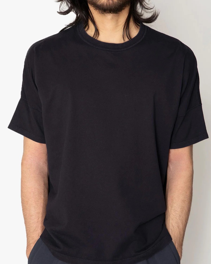 nonnative CLERK S/S TEE COTTON JERSEY OVERDYED (NAVY) NN-C4228