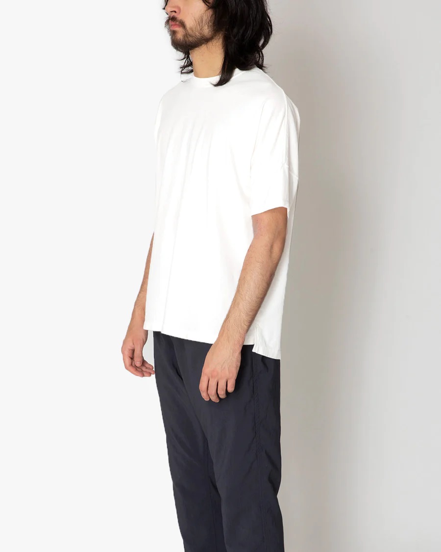 nonnative CLERK S/S TEE COTTON JERSEY OVERDYED (WHITE) NN-C4228