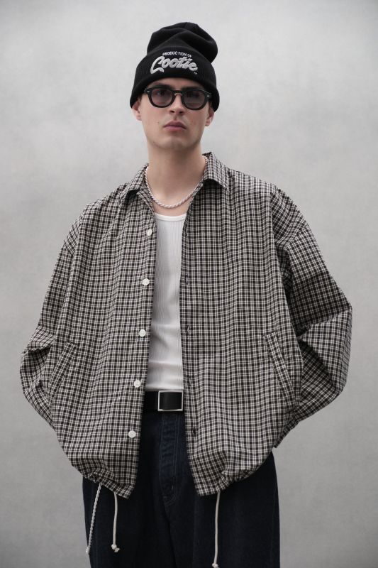 COOTIE Check Weather Cloth O/C Jacket (Black) CTE-23S210 公式通販