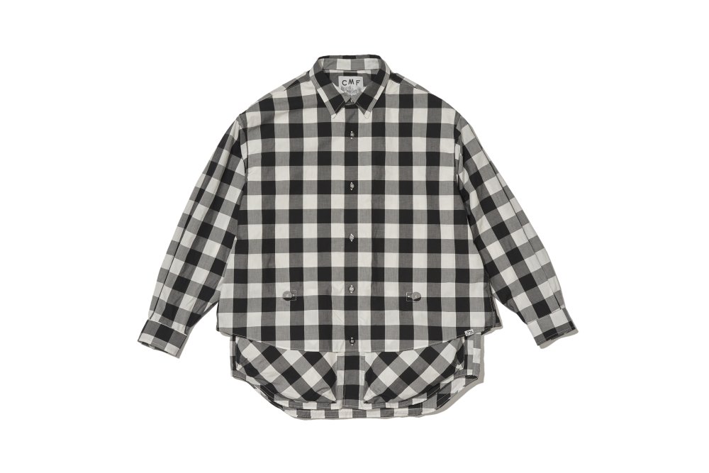 CMF OUTDOOR GARMENT NEWSPAPER SHIRTS (OFF×BLACK) CMF2302-S04J 公式通販