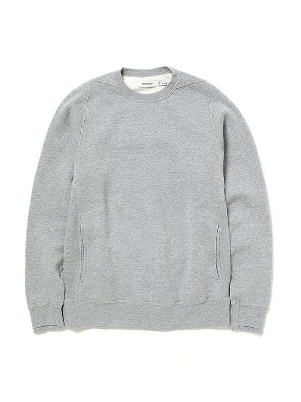 nonnative DWELLER CREW PULLOVER COTTON SWEAT (H.GRAY) NN-C4301