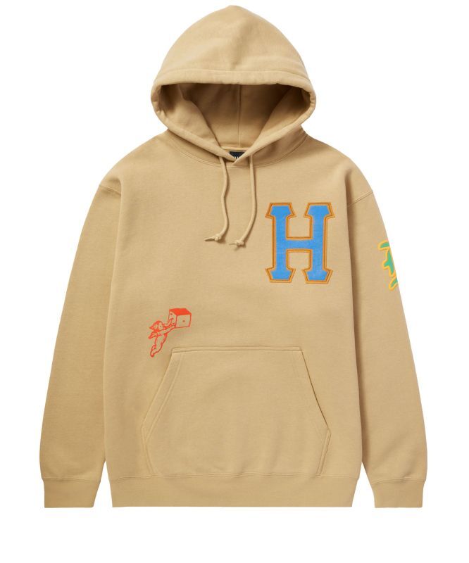 HUF FLY DIE HOODIE (OATMEAL) PF00622FA23 公式通販