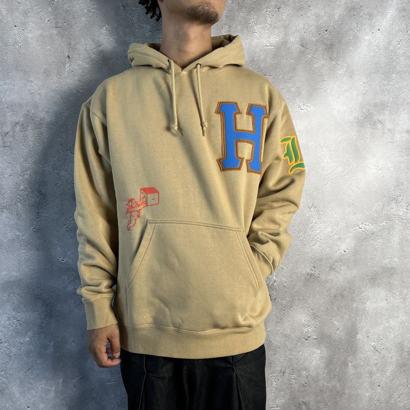 HUF FLY DIE HOODIE (OATMEAL) PF00622FA23 公式通販