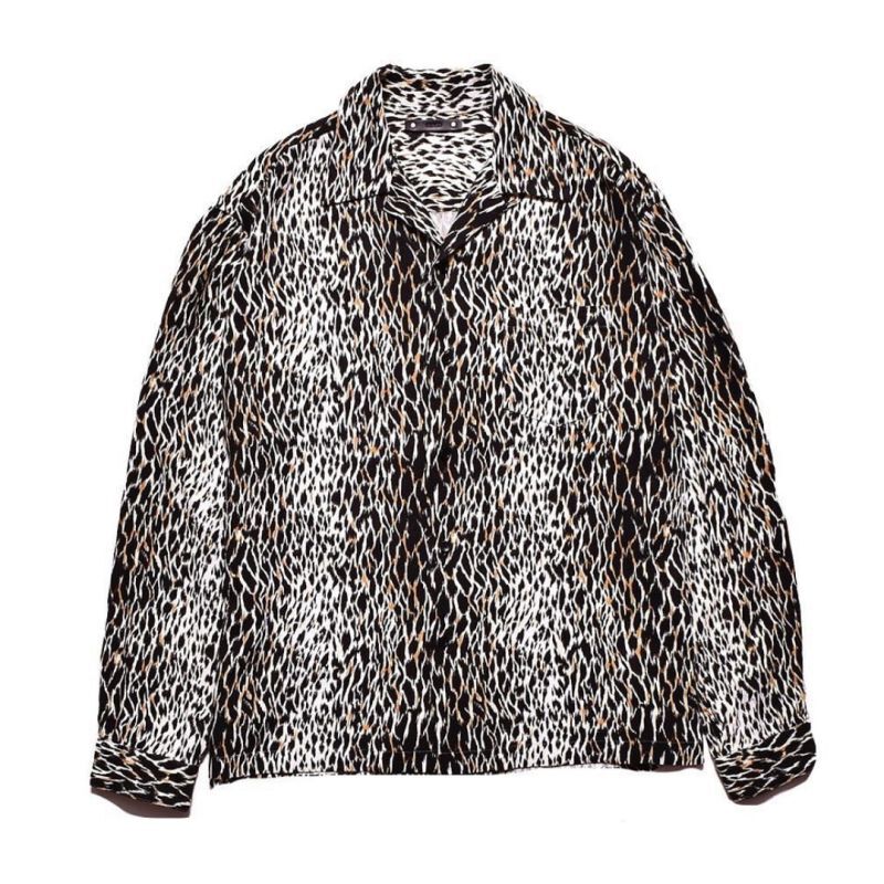 MINEDENIM Leopard Open Collar L/S SH (WPT) 2309-5001 公式通販