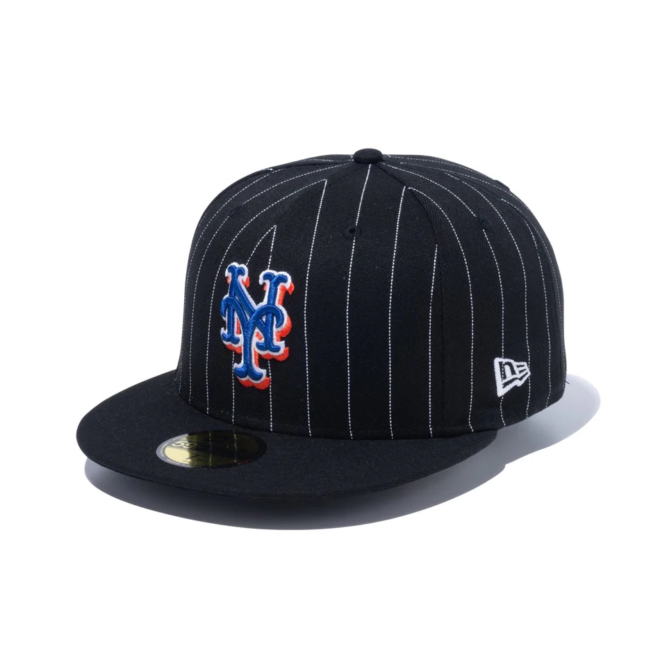 NEW ERA 59FIFTY Pinstripe ピンストライプ ニューヨーク・メッツ ...